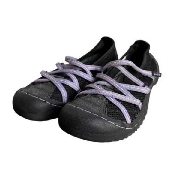 J-41 Jeep Adventure On Black Mesh Walking Shoes Comfort Slip On Women's Size 7M - Picture 11 of 11